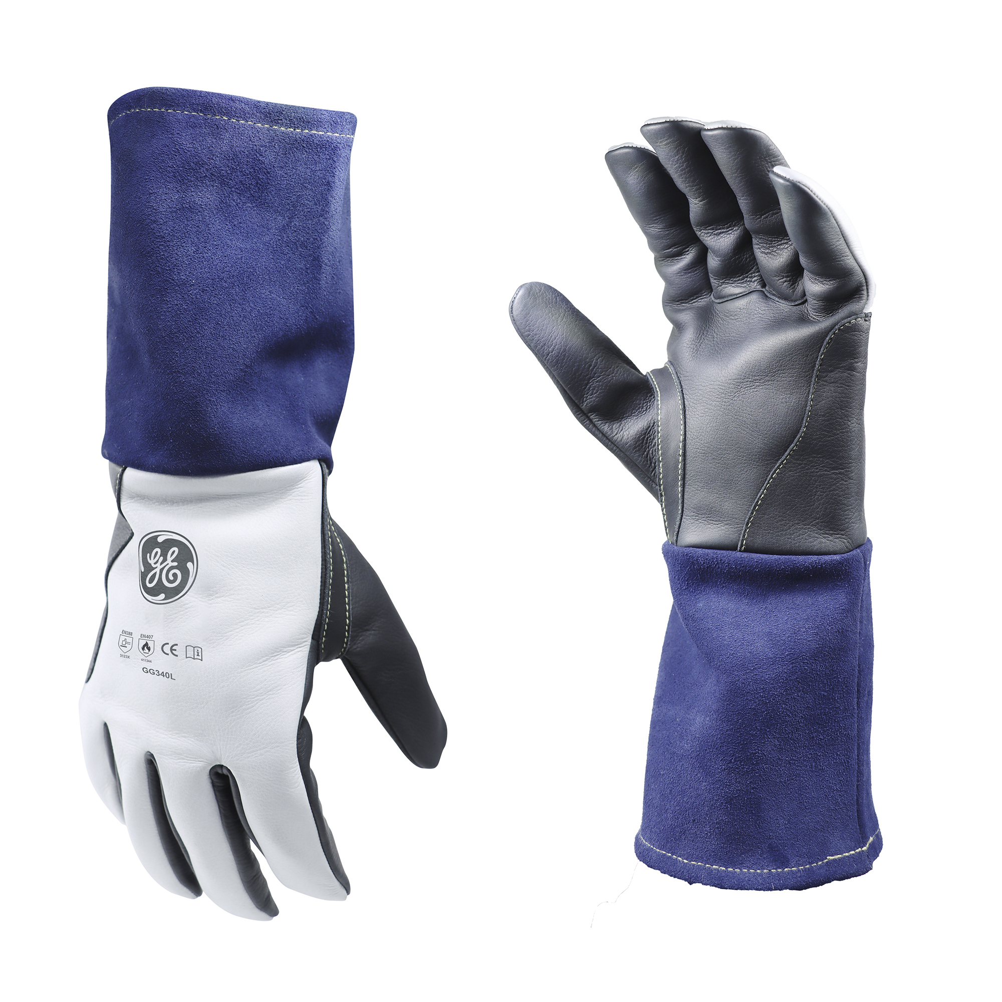 General Electric MIG LEATHER WELDING GLOVE GE L